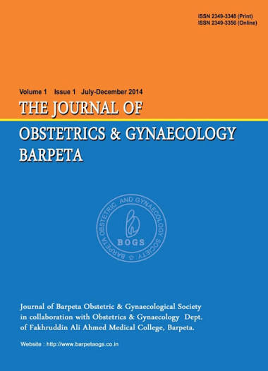 Journal of Obstetrics & Gynaecology cover